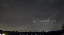 Time-lapse of Storm Desmond's night approach: 4th/5th December 2015