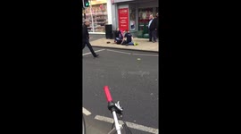 Knife on floor and man restrained in Abingdon after 'fatal stabbing'