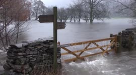 Grasmere / Cumbria floods 2009