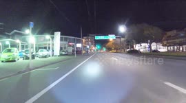 SUV vs Bike Road Rage, Wellington, New Zealand