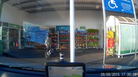 shoplifter at Asda UK/Walmart