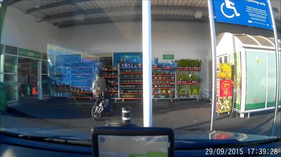 shoplifter at Asda UK/Walmart