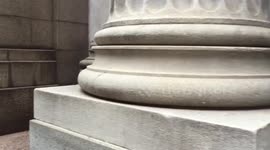 Loads of pigeon poop on building in old Montreal