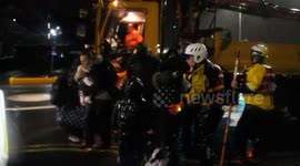 Family rescued from flooded home in Kendal floods. Part 2