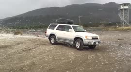 It's Not Snow.  It's Sea Foam
