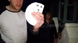 Magic marc tattoo card trick