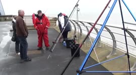 cameraman reacts to fishbait   smell