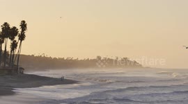 California San Clemente Pier Sunrise.