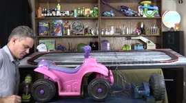 Awesome and surprisingly healthy way to make slot cars even more fun