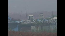 What the landscape looks like after the landslide that hit Shenzhen, China