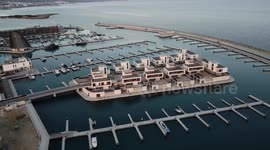 Its a video that's show a port of marina Ayia napa
