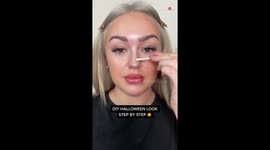SFX artist urges people to get WOUNDED noses ahead of Halloween *REALISTIC MAKEUP!*