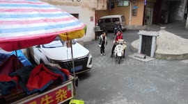 An Ancient Tomb Surrounded By Buildings In Nanning, China