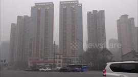 Haze Hit Yichang, China