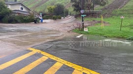 Bomb cyclone causes flooding in Northern California