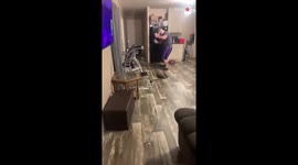 Wife catches husband using a VR headset to conduct 'funny business'