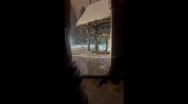 Guy makes girlfriend's dream come true with magical proposal on New Year's Eve!