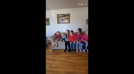 'Just what our family was missing!' - Kids have the SWEETEST reaction to being surprised with a puppy for Christmas!