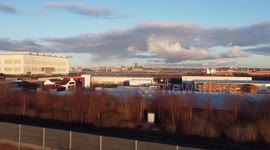 Ariel view of part of tranmere birkenhead