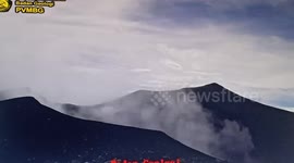 Replay of Seconds from the Eruption of Mount Marapi, West Sumatra, Indonesia