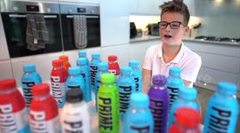 Budding “little Del Boy” makes tasty profit by re-selling EMPTY bottles of Prime energy drink
