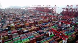Shanghai Port Container Throughput Ranks First in The World