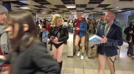 London's No Trousers On The Tube is back after lengthy pandemic hiatus