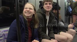 'You need to embrace chaos sometimes' - No Trousers Tube Ride participants talk about why they're taking part