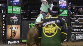 Professional Bull Riding At Madison Square Garden In New York, NY, USA