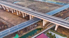 Spring Festival Transportation in Huaian, China