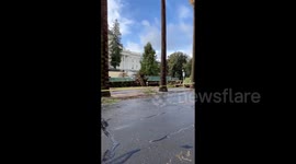US: Storm Lashes Sacramento Area With Strong Winds Leaving Damage 4