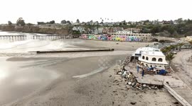 Storm Surge, Severe Weather Hits California Coast