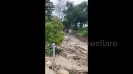 Ongoing California storm causes hellacious flash flooding, swollen creeks