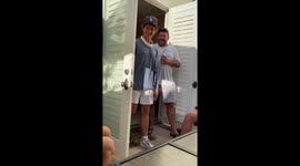 Boy taken aback after long-distance girlfriend pays him a surprise visit *HEARTWARMING*
