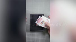 Artist makes awesome miniature models of retro bubble gum machine and others
