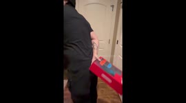 'His reaction said it all' - Boy's mood instantly switches up after being surprised with a Nintendo Switch