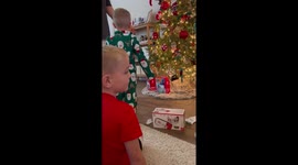 4 y/o boy has the most PRICELESS reaction to receiving his dream gift: a dirt bike