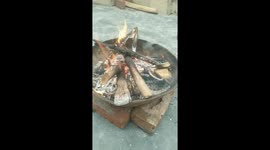 Great flame for winter
