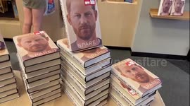 Prince Harry’s book ‘Spare’ goes on sale in Sydney, Australia
