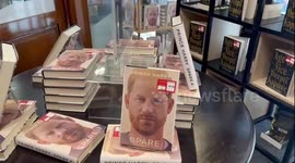Prince Harry’s book ‘Spare’ goes on sale in Sydney, Australia