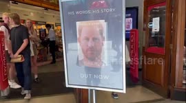 Prince Harry’s book ‘Spare’ goes on sale in Sydney, Australia