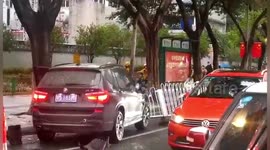 Five killed after driver in China smashes into crowd