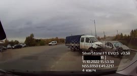 Brutal Accident: Illegal U-Turn Causes Crash On Highway
