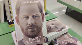 Italy: Book presentation of the Duke of Sussex Henry Charles Albert David.