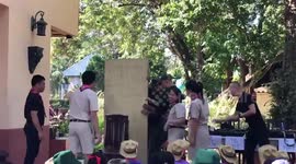 Soldiers train teachers how to deal with school shooters after nursery massacre in Thailand
