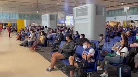 Passengers delayed as cloud engulfs airport in northeast Thailand