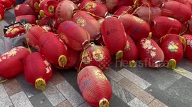 Preparations underway in London's Chinatown as Year of the Rabbit approaches