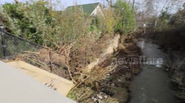 Floods in California, US: 78-year-old woman expresses anger as her house is severely damaged