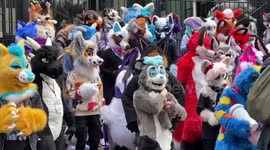 Community of furries gathers in London for new anthropomorphic animal event