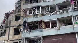 Five people killed by Russian strike on residential building in Dnipro, Ukraine